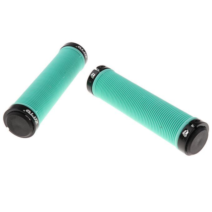 MTB Bike Handlebar Grips Silicone  Lock On Anti Slip Bicycle Green