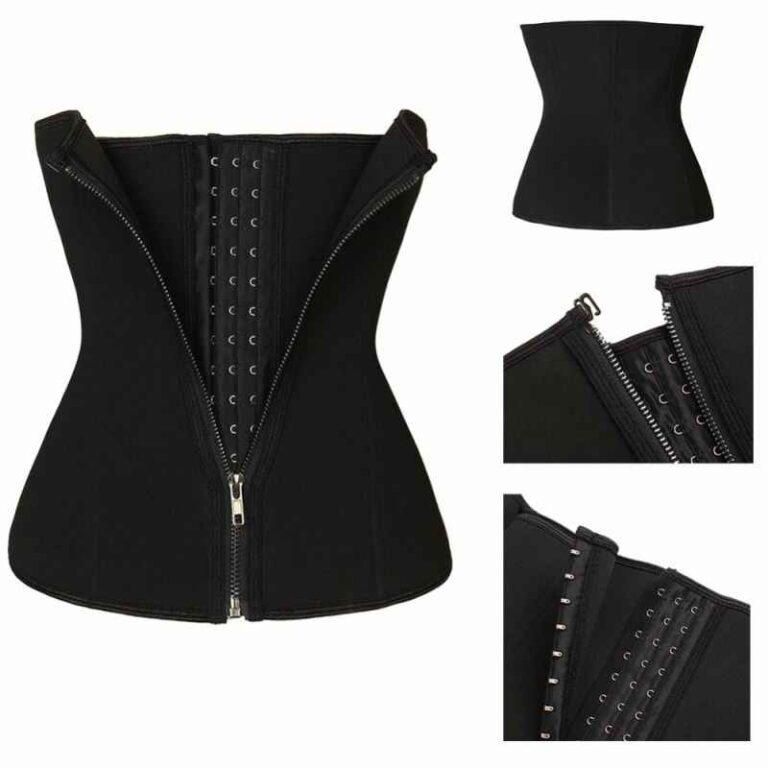 Zipper  Waist And Tummy Trimmer Belt