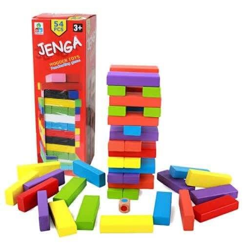 Stacking Fun: Jenga Inspired Building Blocks