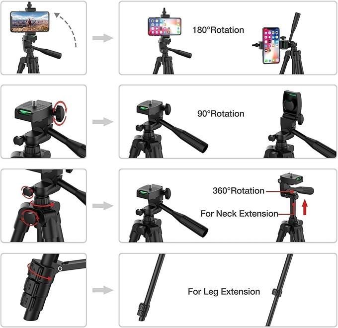 26 cm ring fill light LED light with tripod mobile phone holder
