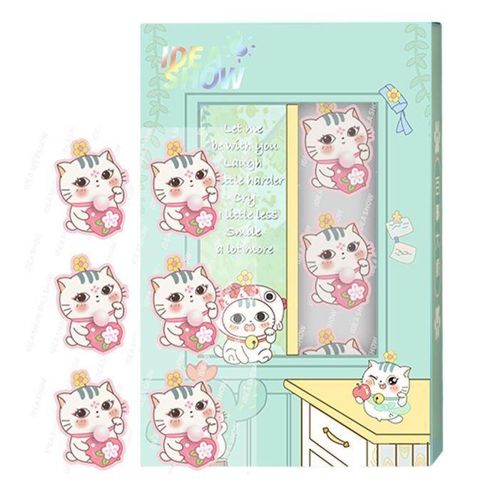 Stickers Personal Inspired Essential Oil Natural Pink Cat Iris