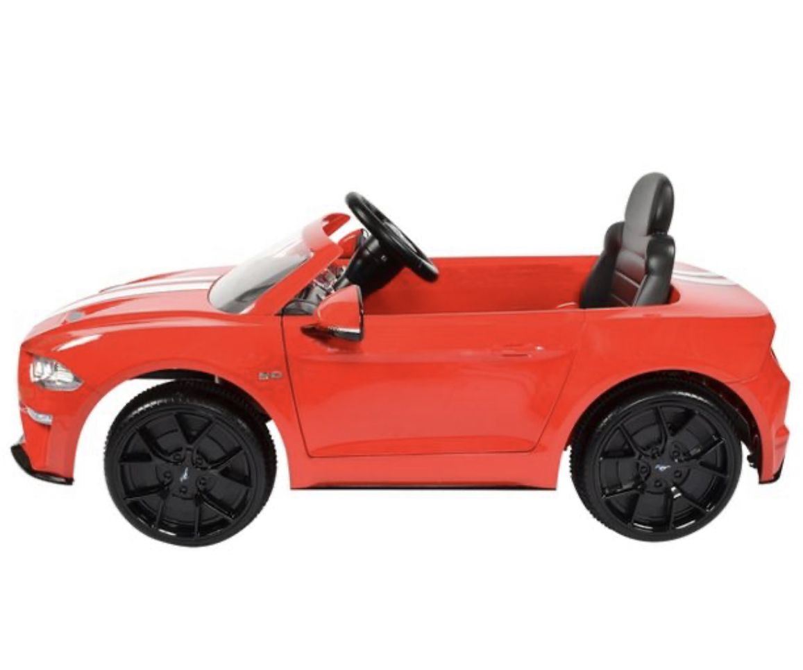 6V Ford Mustang Powered Ride-On - Red