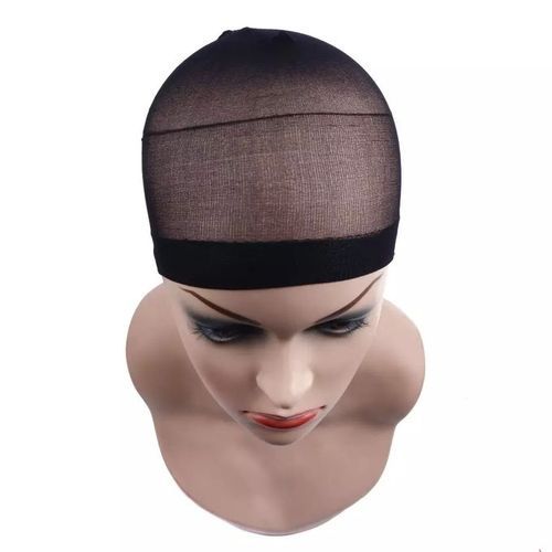 Wig Cap Stretchable Unisex Hair Bonnet (2Pcs Per Pack) × 2