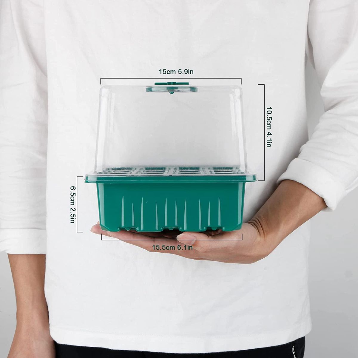 Seed Tray Kit, Plant Germination Starter Kit for Greenhouse
