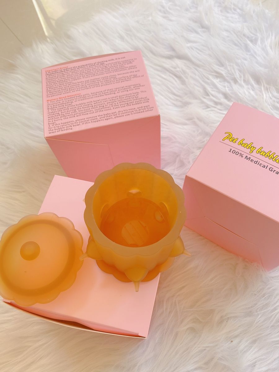 Promotional Discounts! Medical Grade Automatic Breastfeeder Puppy Cat Rabbit Pet Baby Milk Silicone  Multiple Feeders