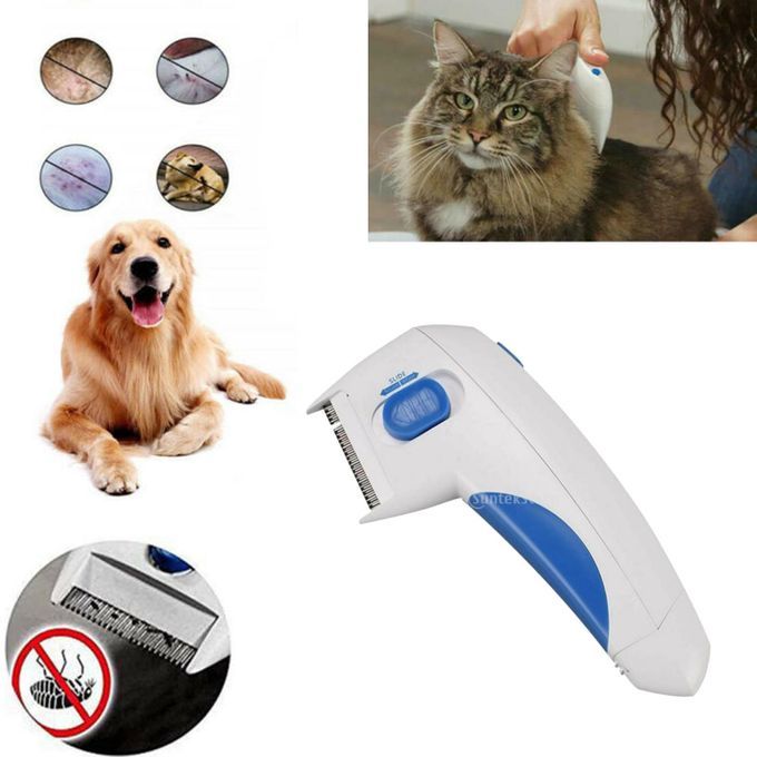 Flea Comb - Perfect For Dogs And Cats, Easy To Operate Pet Supply,