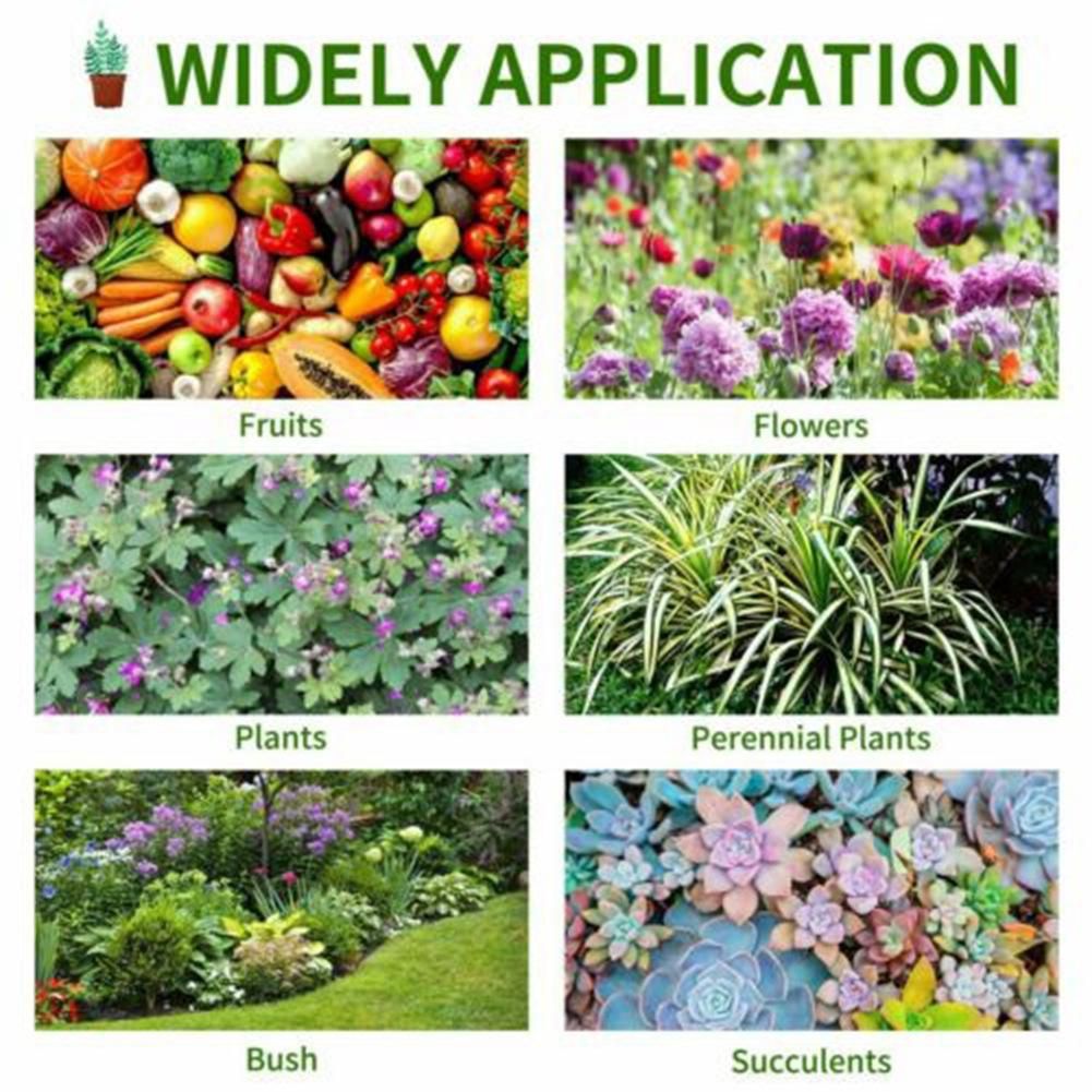 100 Pcs 6Inch Plastic Plants Pots Nursery Pots with Label Garden Tools