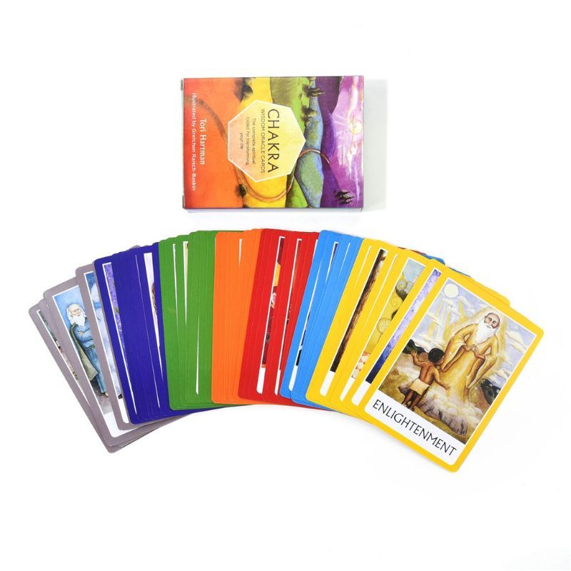 49 Pcs Chakra Wisdom Oracle Cards The Complete Spiritual Toolkit For Transforming Your Life