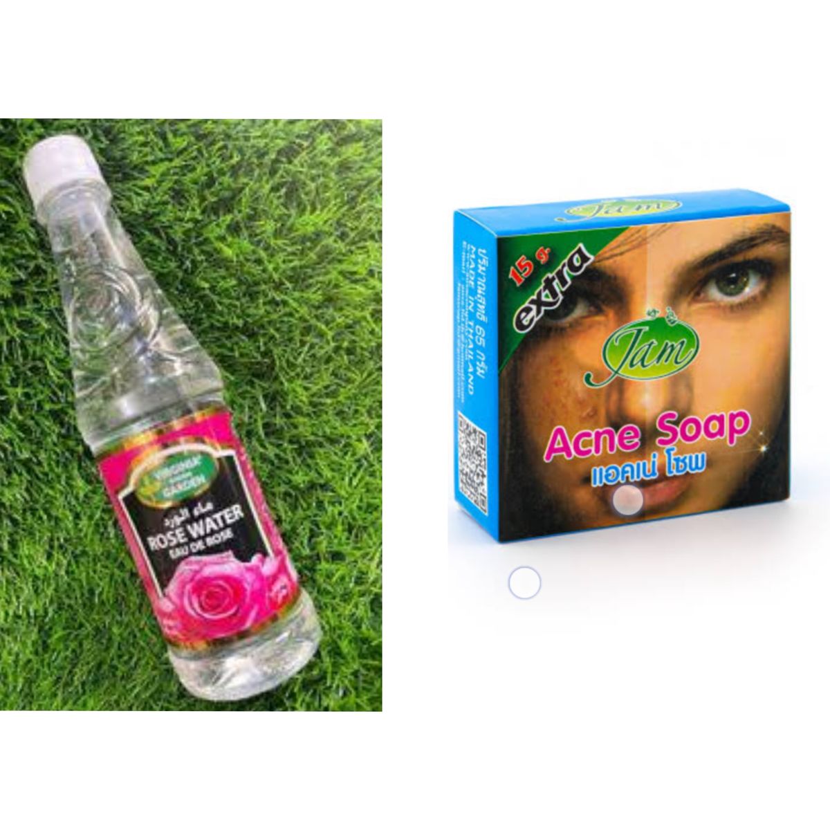 Jam Acne Soap & Salicylic Acid + Rose Water