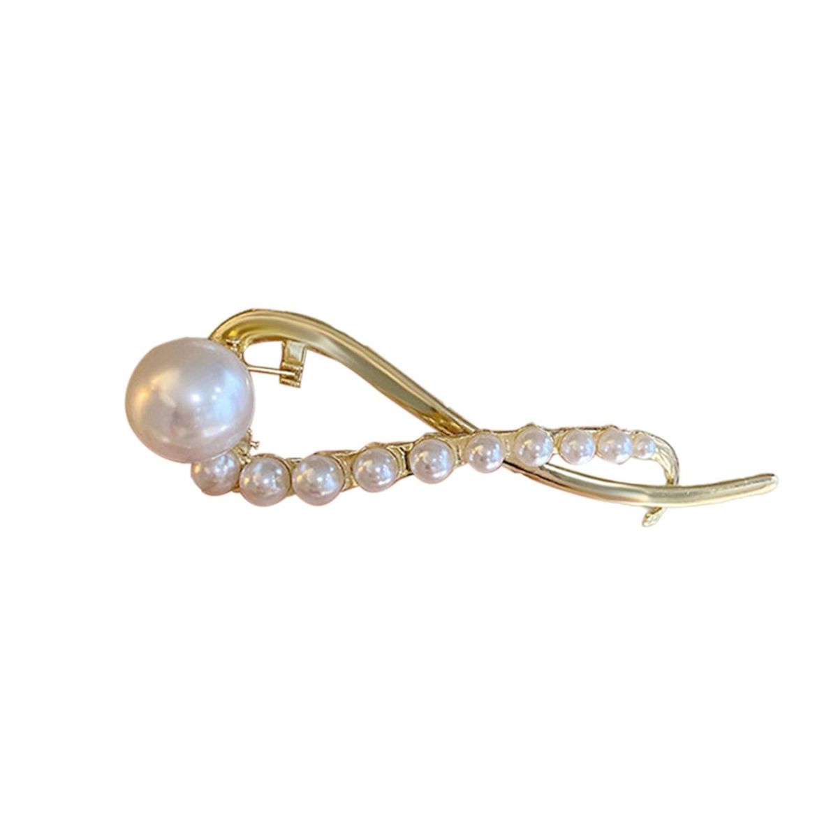Hair Barrette Rhinestone Shiny Girls Hair Barrette
