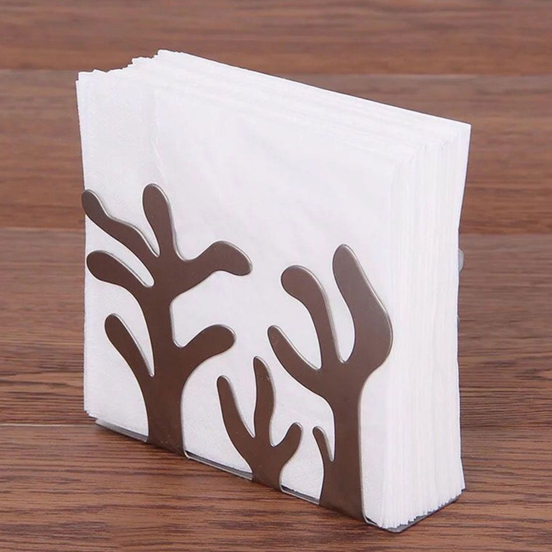 Napkin Rack Box Dispenser Tissue Holder Plants For Home