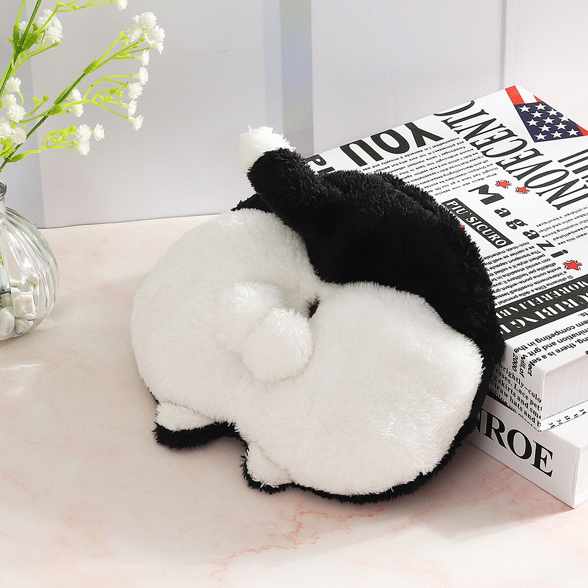 Car Cute Corgi Tissue Box Holder Paper Napkin Seat Back Handing Pillow Cat