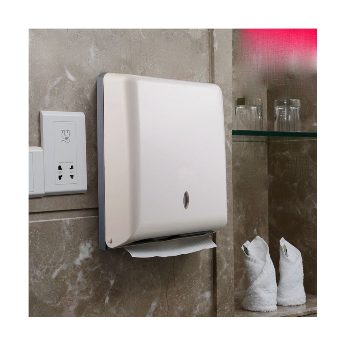 Commercial Paper Towel Dispenser Wall Mount, Multifold,