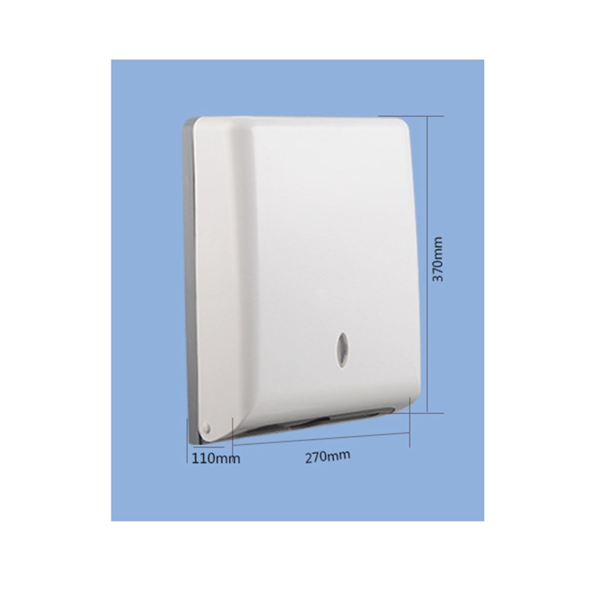 Commercial Paper Towel Dispenser Wall Mount, Multifold,