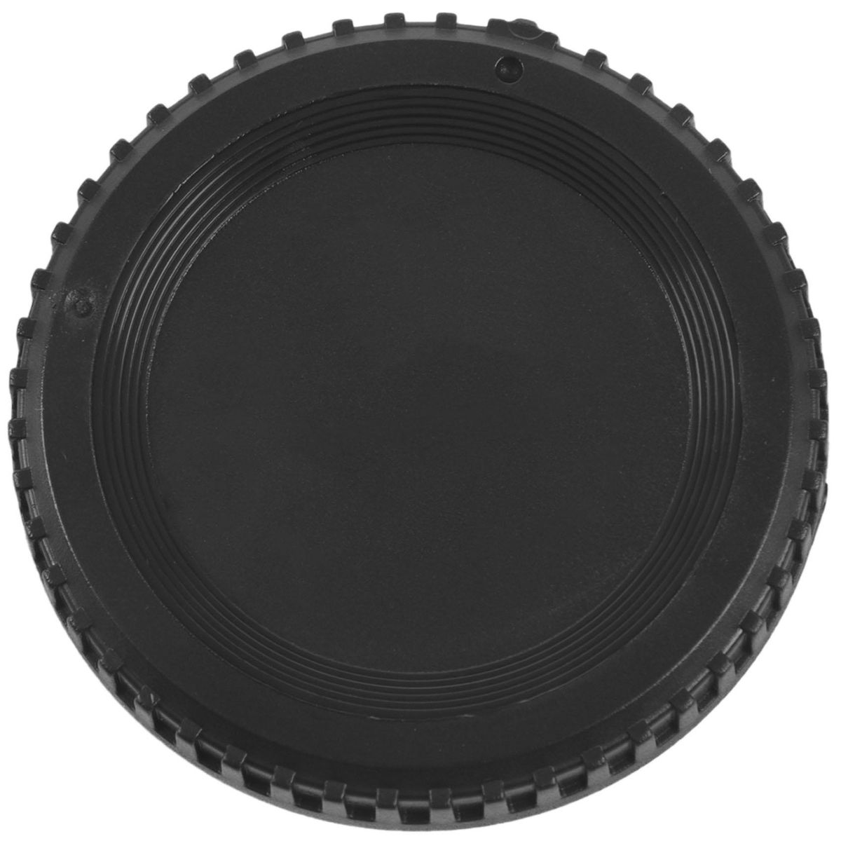 Black Plastic Camera Body Cover + Rear Lens Cap for Nikon Digital SLR
