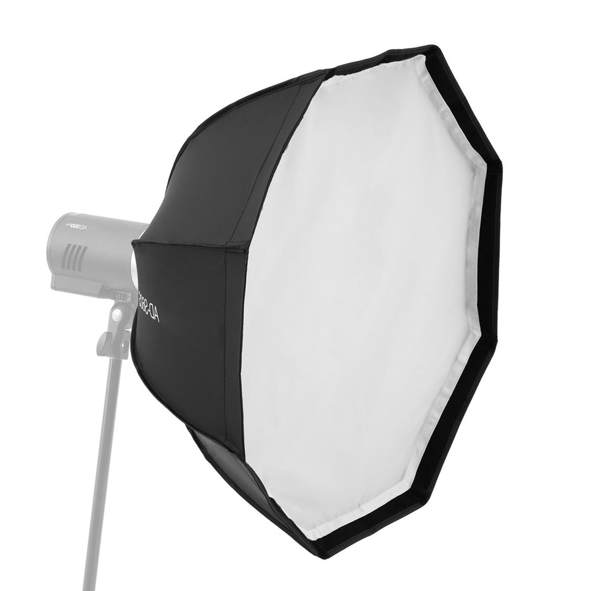 AD-S60S 23.6in/60cm Octagonal Studio Softbox Speedlite Speedlight Diffuser Godox Mount with Grid Carrying Bag Compatible with Godox ML60 and AD300Pro Light for Photography Portrait