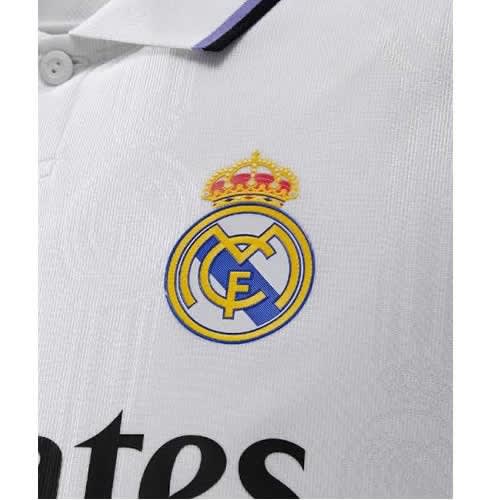 Lady's Official Real Madrid Fc Home Jersey - White