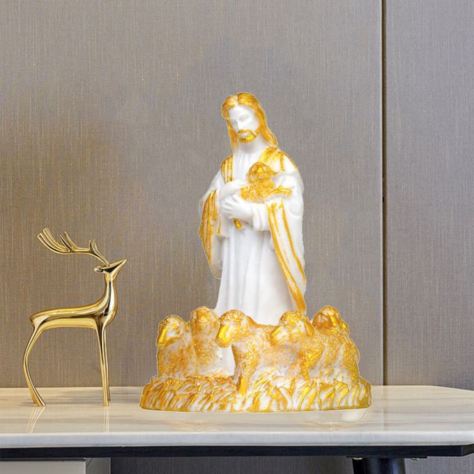 Jesus Series Figurine Statue Religious Decoration Catholic Style 7