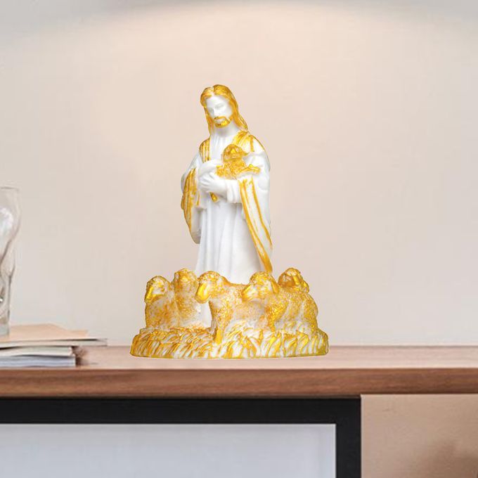 Jesus Series Figurine Statue Religious Decoration Catholic Style 7