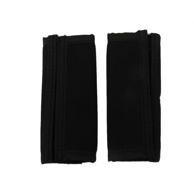 2pc Baby Pram Stroller Front Handle Nylon Fabric Magic Tape Bumper Bar