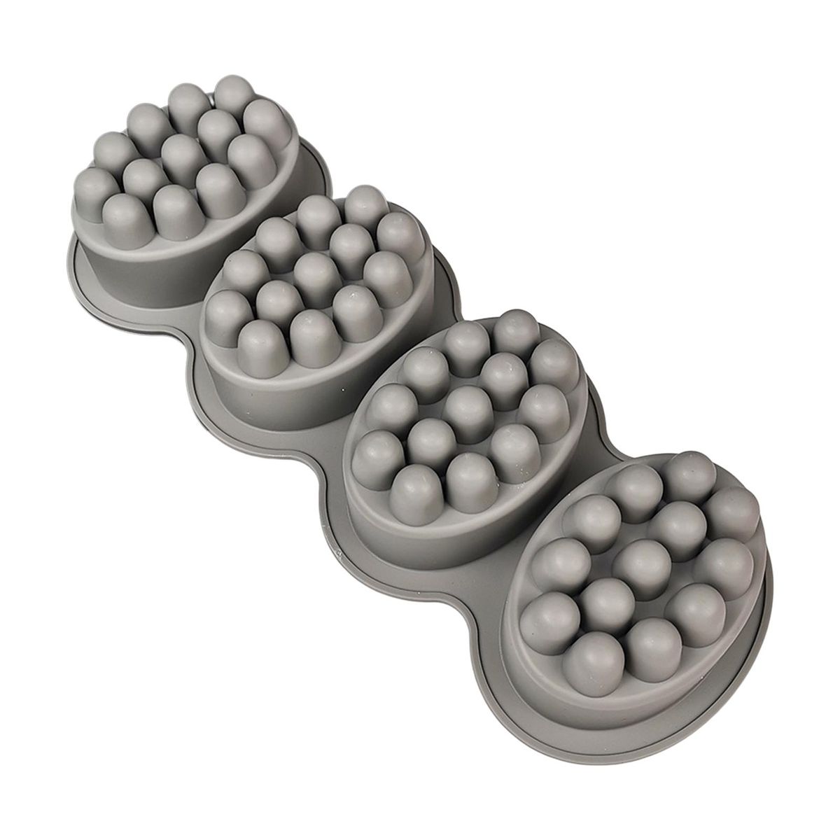 Candle Mold Bumps Massage Soap Mold Grey