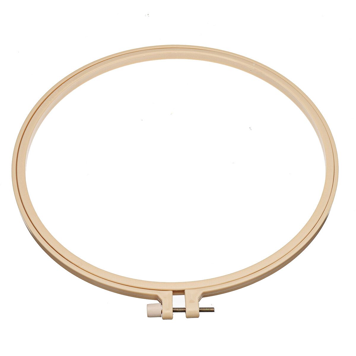 5 Sizes Wooden Bamboo Hand Embroidery Cross Stitch Ring Hoop Frames Plastic 27X27cm