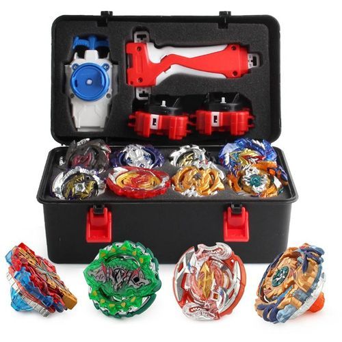 12 Estilos Bayblades Metal Fusion Beyblades Set Storage Box Top Beybl