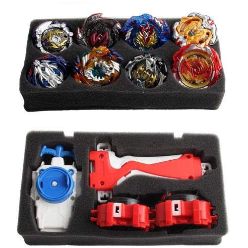12 Estilos Bayblades Metal Fusion Beyblades Set Storage Box Top Beybl