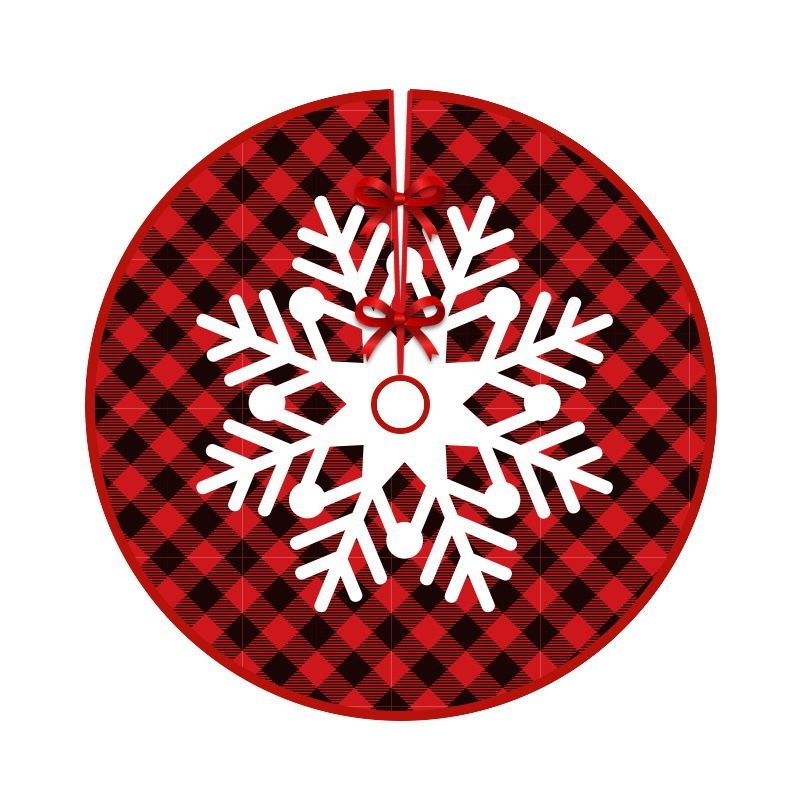 Christmas Tree Skirt Carpet Tree Bottom Cover Cloth Mat(011)