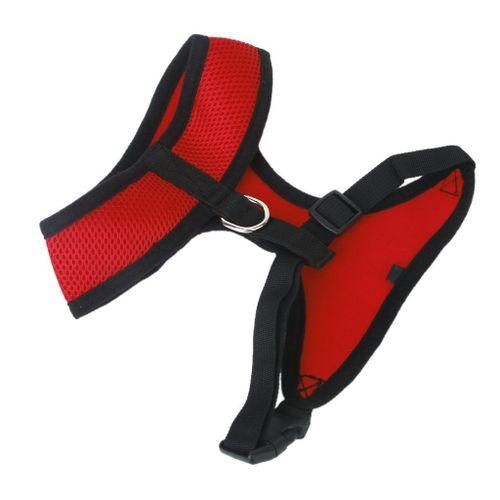 S Code Red Breathable Mesh Pet Dog Car Safety