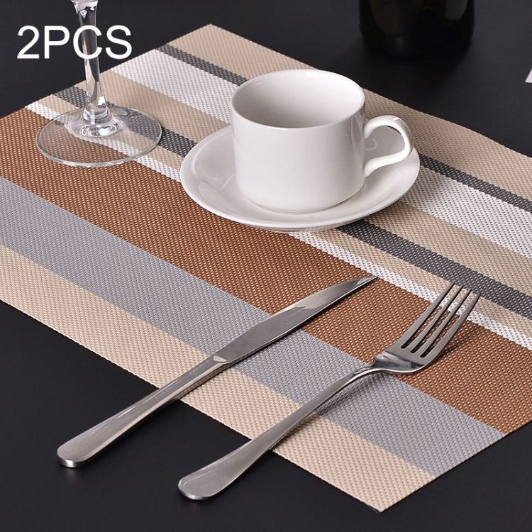 2 PCS Kitchen Dinning Table Placemat