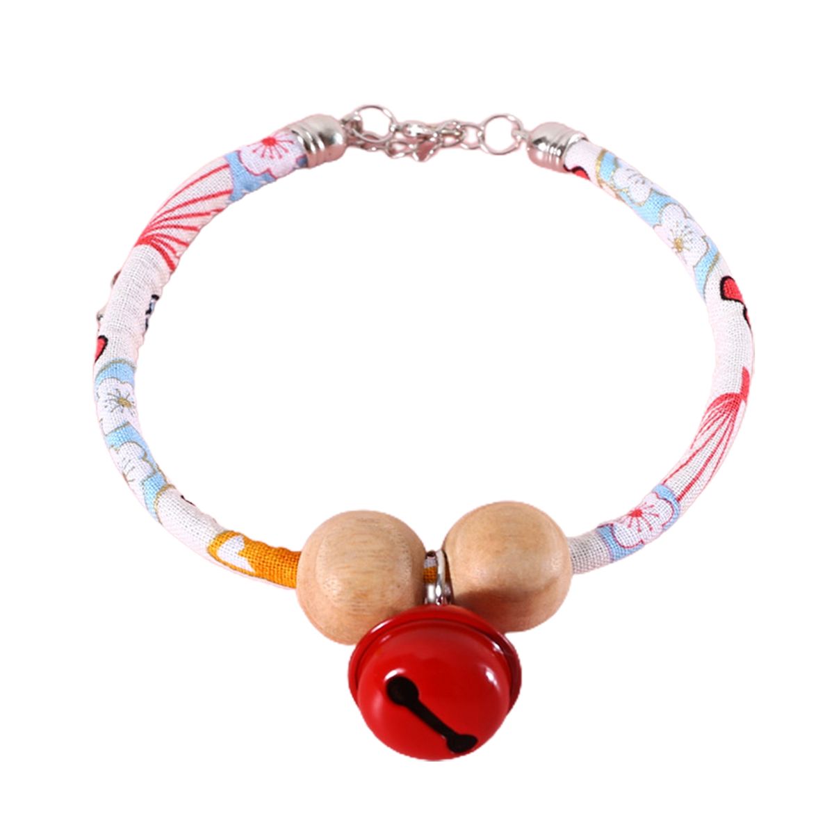 Pet Neck Circle Ethnic Retro Cat Collar Bugs-Repellent Necklace White