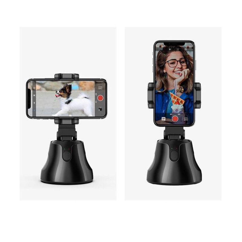 360 Degree Rotation Universal Shooting Live Video-Black