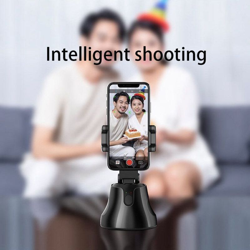 360 Degree Rotation Universal Shooting Live Video-Black