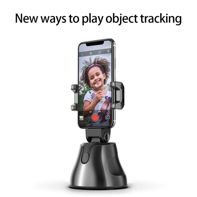 360 Degree Rotation Universal Shooting Live Video-Black