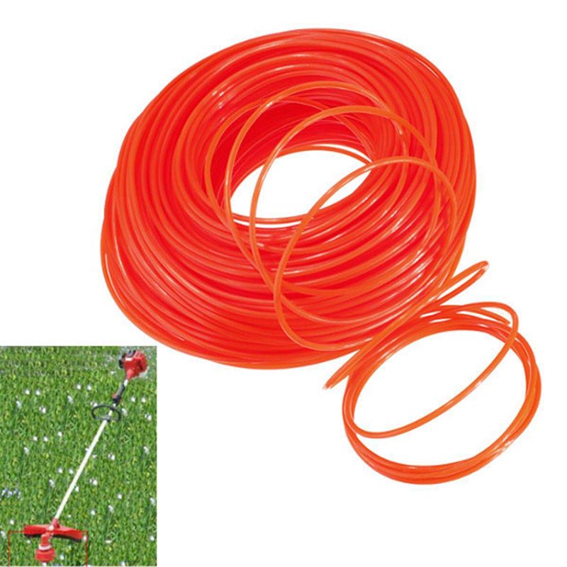 GrTrimmer Line 2.4mm 90m Diameter Twist For Brush Cutter Power Nylon Line GrCutting Weed Cutter