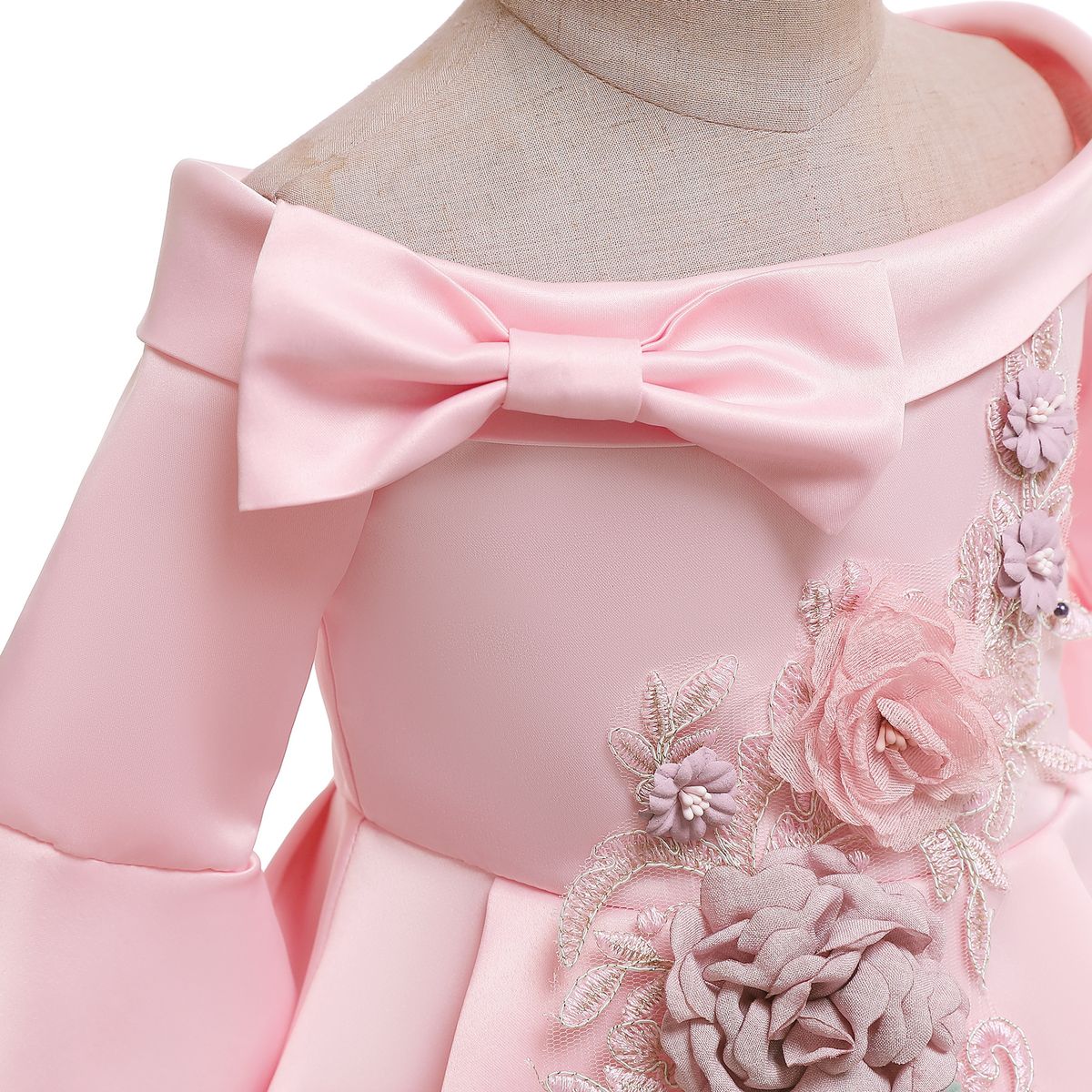 Children Girls Wedding Birthday Dinner Party Skirt Dresses