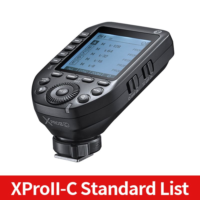 Godox XPROII For Sony Canon Nikon Olympus Panasonic Fuji Leica TTL   Flash Light Trier Transmitter For Photography Studio