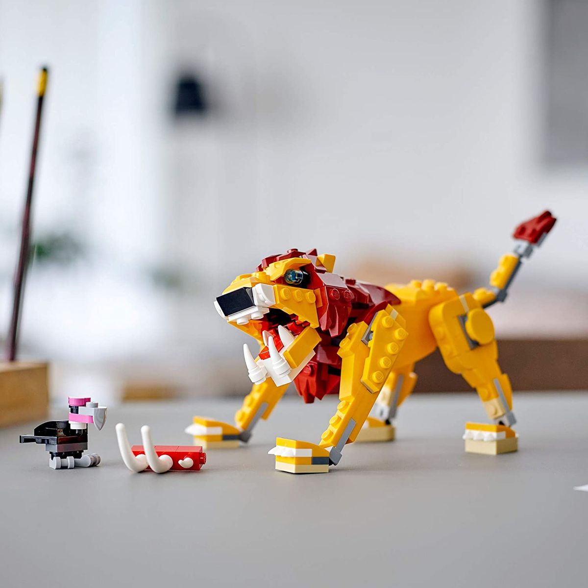 Creator 3in1 Wild Lion 31112 Toy Building Kit (224 Pcs)