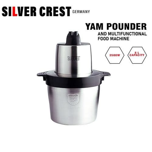 German Yam Pounder/food Processor- 8L - 3500W
