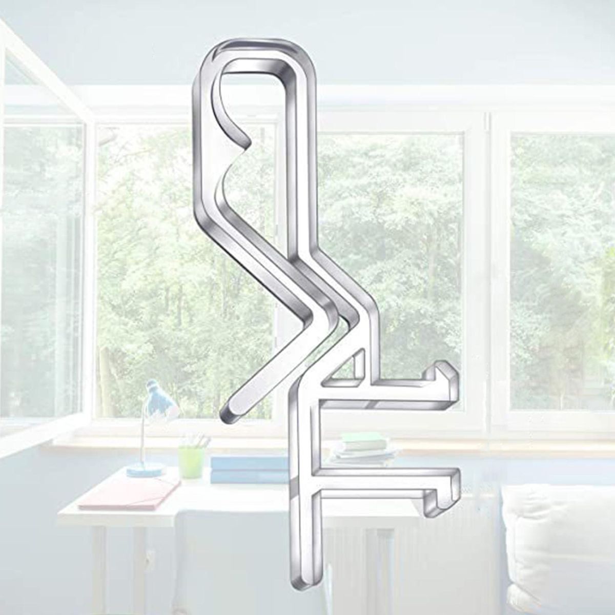 Easy to Install Blind Clips Hidden Design Valance Clips for Blinds Transparent