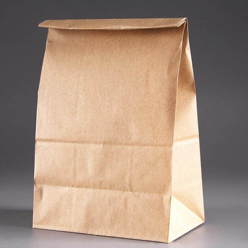 240*130*80mm Food Kraft Paper Bag Bread Bag Baked Toast Bag West Point Bag Takeaway Packing Snack Bag