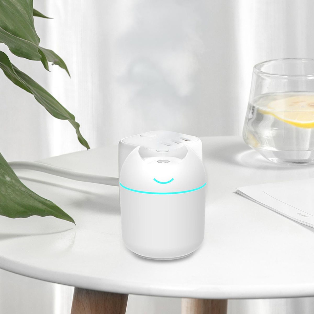 Mini Portable Humidifier For Bedroom Silent 250ml With