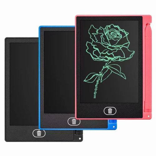 4.4Inch Electronic Drawing Board LCD Screen Writing Digital Graphic Drawing Tablets Electronic Handwriting Pad Toys For Children(#4.4 Coffee)