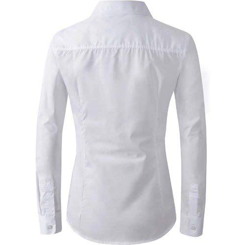 Ladies Formal Dress Shirt  - White