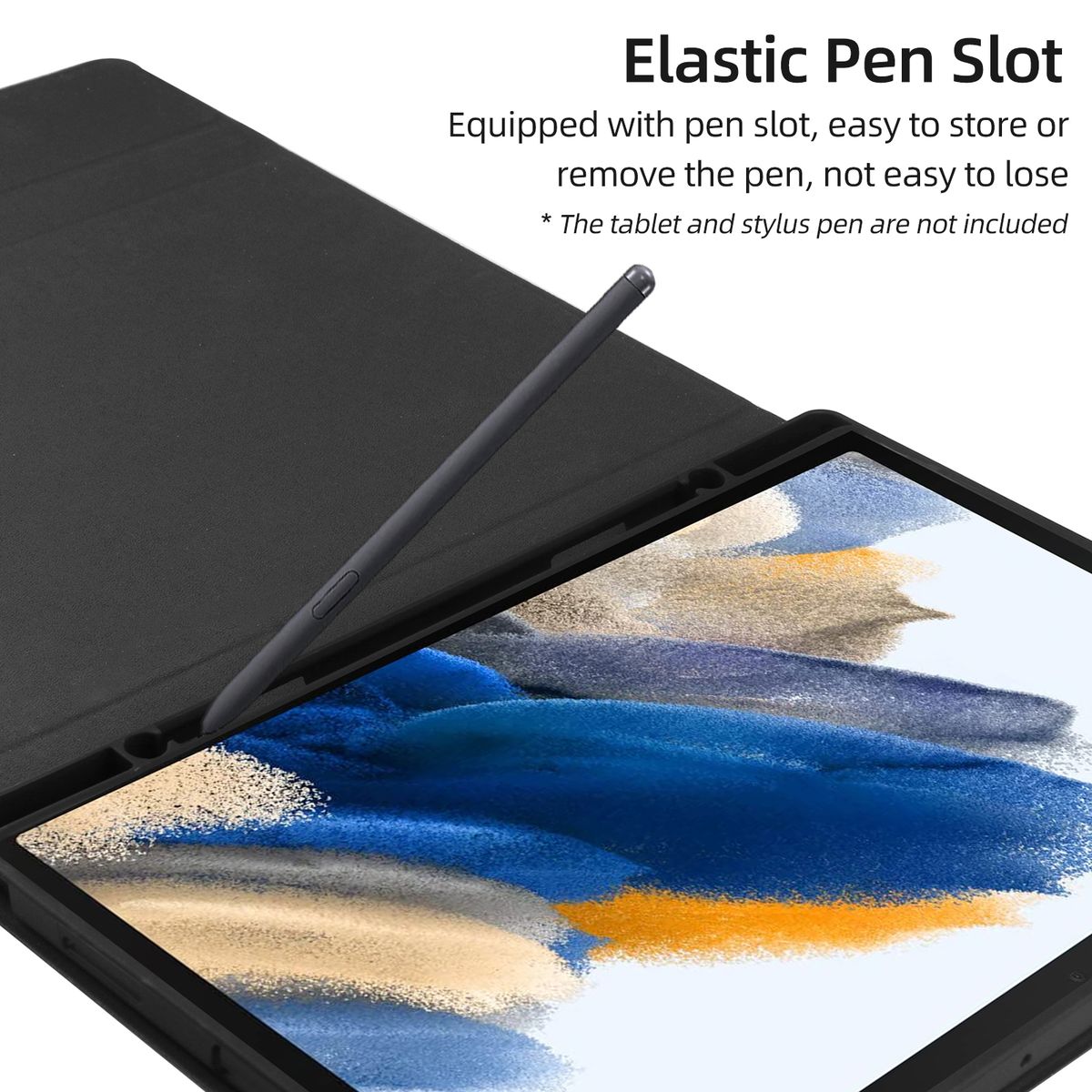 Tablet Protective Case With Bt Keyboard Pen Slot Touchpad