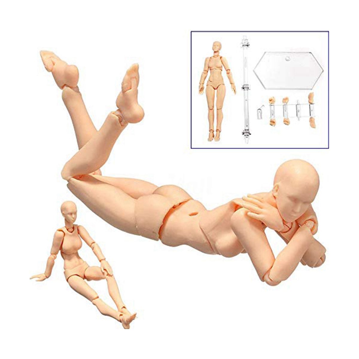Body Doll, Artists Manikin Blockhead Jointed Mannequin
