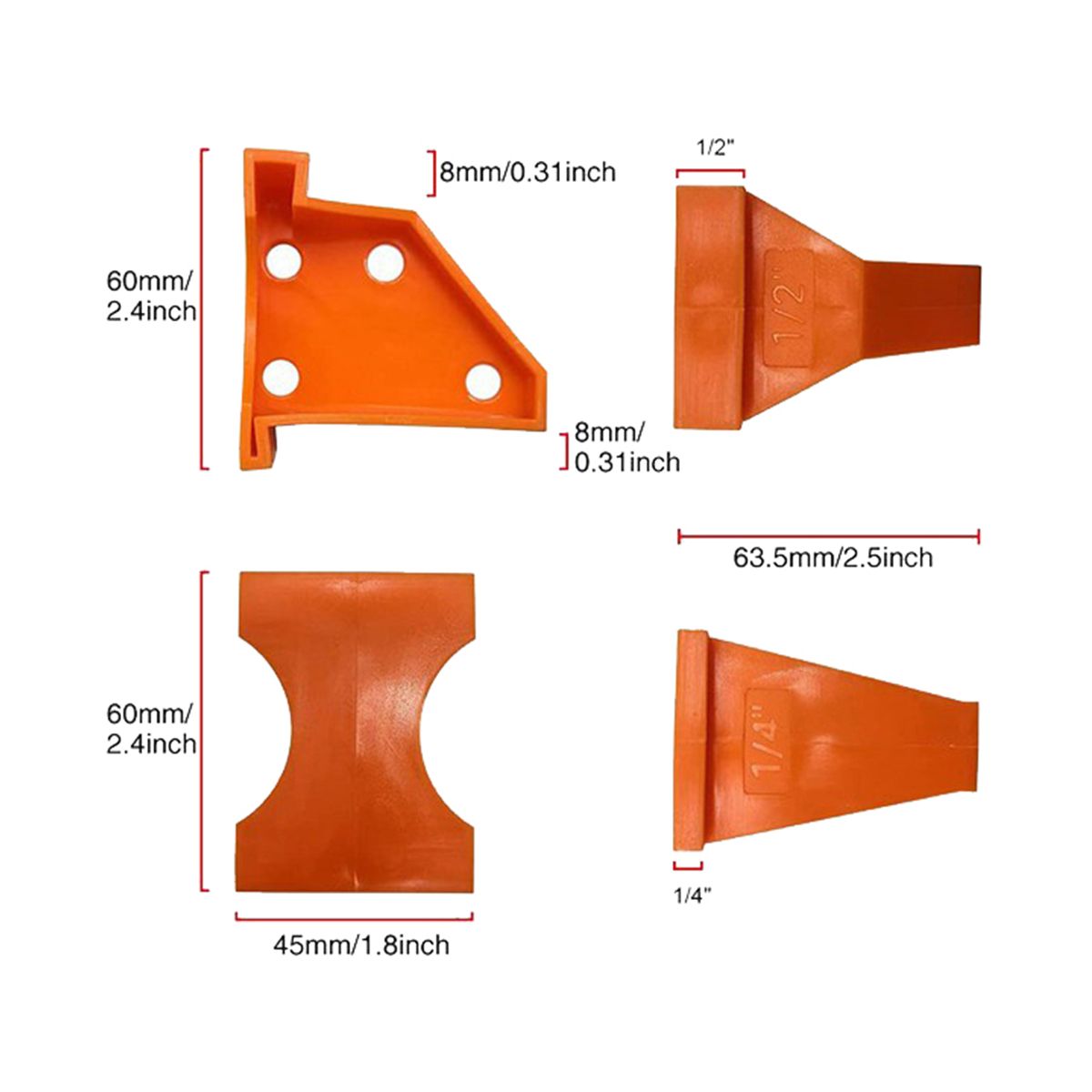 40Pcs Flooring Spacers,Laminate Wood Flooring