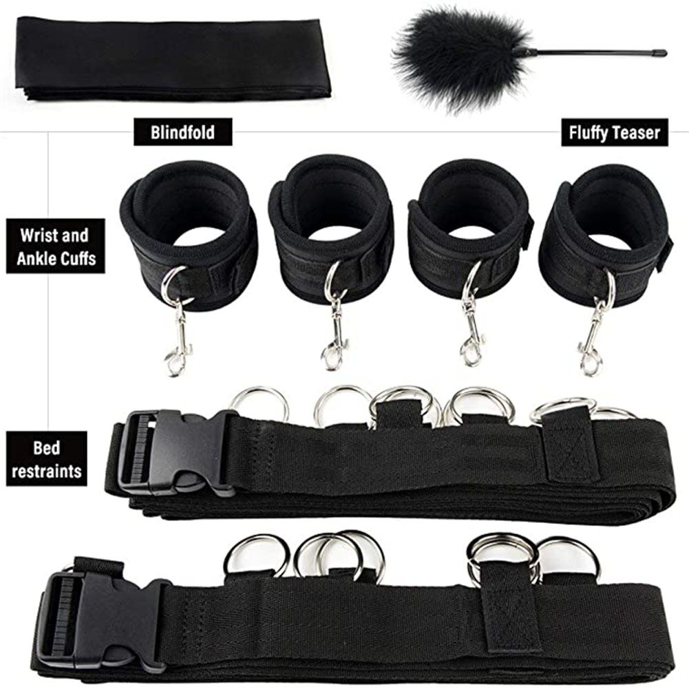 BDSM Bed Bondage Restraints Adult Fetish Sex Toy For Couple