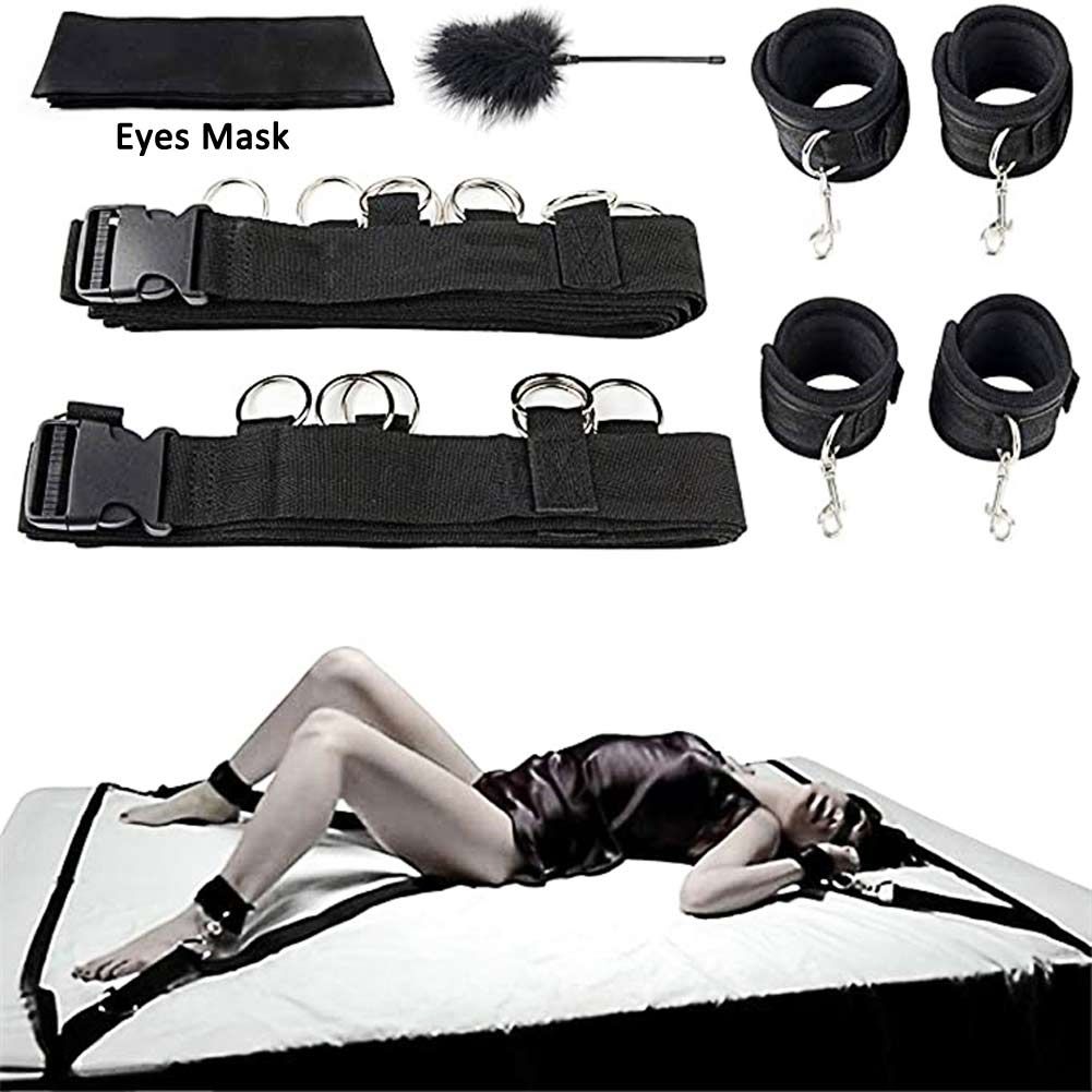 BDSM Bed Bondage Restraints Adult Fetish Sex Toy For Couple
